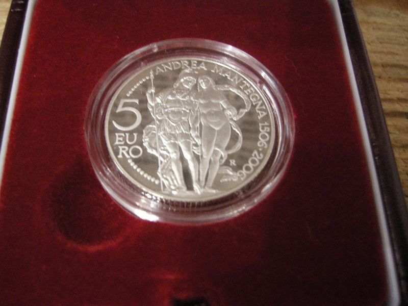 (afbeelding voor) 5 Euromunt San Marino 2006 Proof in cassette